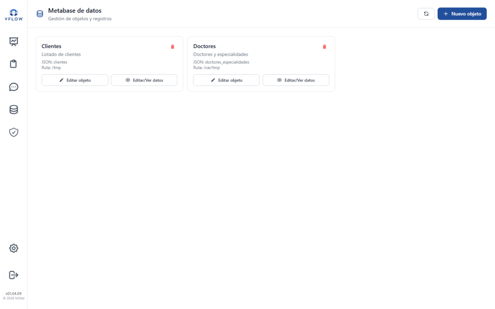 Metabase de datos